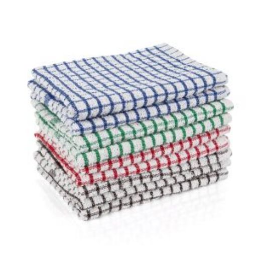 Picture of (10) Tea Towel Terry Weave 45x68cm  - Assorted Colours