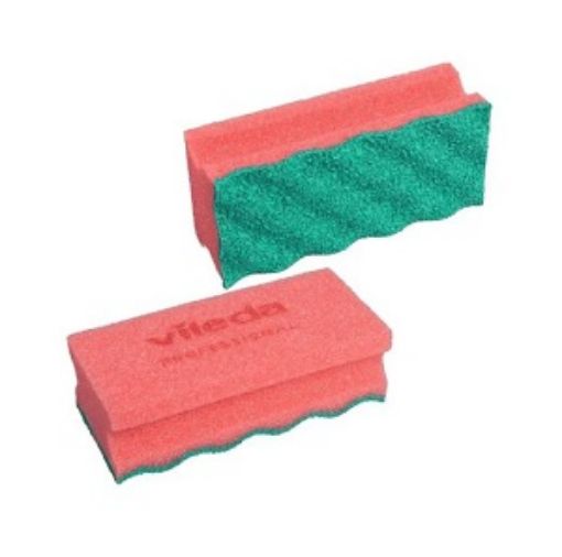 Picture of Vileda PurActive Sponge Scourer - Red