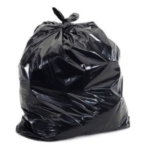 Picture of 80lt Black Sack HDuty 18x29x33" CHSA 18kg 457x737x838mm 