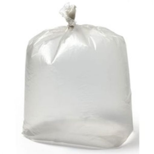 Picture of 90lt Clear Sacks MDuty 18x29x38" CHSA 10kg 457x737x965mm